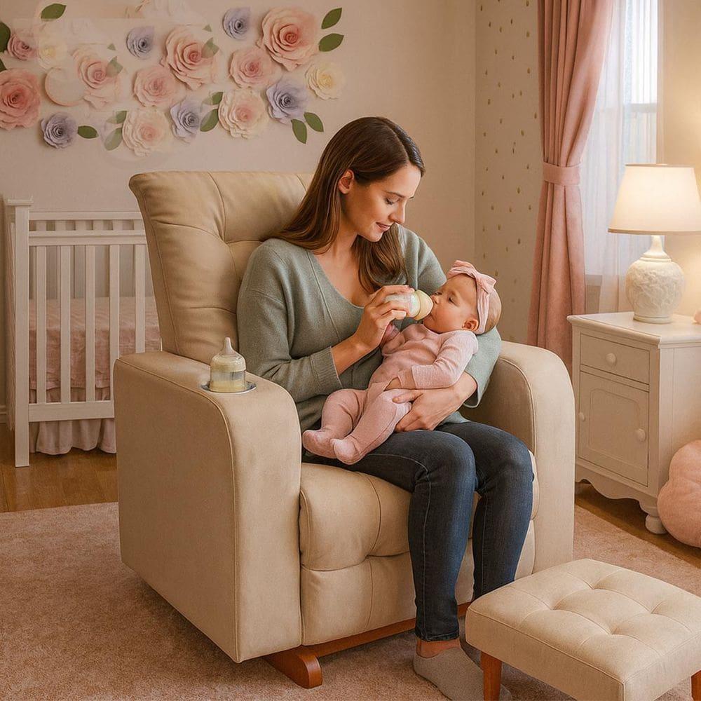 How to Create a Cozy Nursing or Feeding Corner at Home 🤍🍼