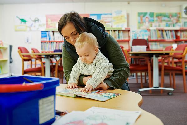 Baby's First Visit to the Library 📚👶
