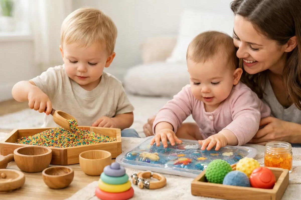 Easy Sensory Play Ideas Using Everyday Items 👶✨