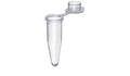 PCR 8-Strips, 0.15mL Volume/Tube, Individually Attached Flat Caps, Clear; Suitable for qPCR; Rigid