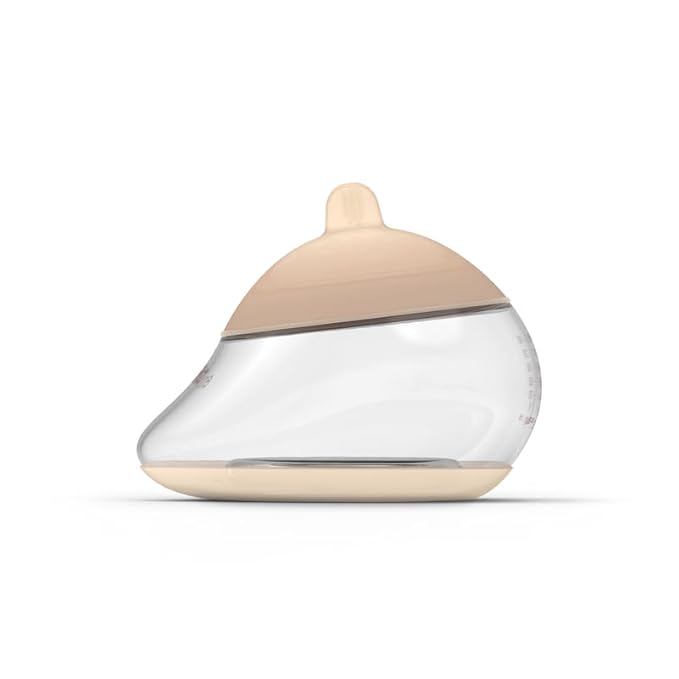 Emulait Anatomy Bottle Breast Shaped Baby Bottle - Fair - Shape 2-Responsive Flow Valve