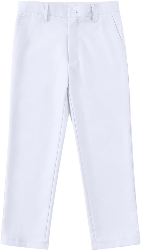 Visaccy Boys Suits Slim Fit Dress Clothes Ring Bearer Outfit