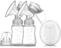 Breast Pump - Automatic Double Electric Breast Pump Extractor De Leche Manual 3 Modes, 9 Levels，White