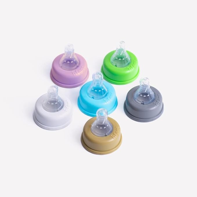 nfant | Standard Flow Nipple, White (9ml/min), 4-Pack