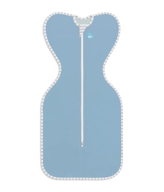 Love to Dream Swaddle UP, Baby Sleep Sack, Self-Soothing Swaddles for Newborns, Snug Fit Helps Calm Startle Reflex, New Born Essentials for Baby, 13-19 lbs, Dusty Blue