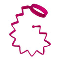 Busy Baby Bottle Bungee - Sippy Cup Strap - Keeps Bottles and Sippy Cups Off The Floor - Food Grade Silicone - Dishwasher Safe (Pink)