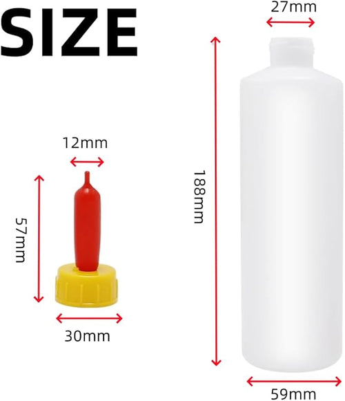 6Pcs Goat Feeding Bottles 400 ml/13.5 oz and 12 Nipples, Lamb and Kid Bottle, Livestock Baby Bottle for Sheep,Lamb,Calf and Other Mammal Feeding Bottles