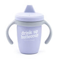 Bella Tunno Sippy Cup, Silicone Training Cup with Transition Handles for Infants, Toddlers & Kids, Babies 6-12 Months & Toddlers 1-3 Years, Boys & Girls, Drink Up Buttercup, 8 oz