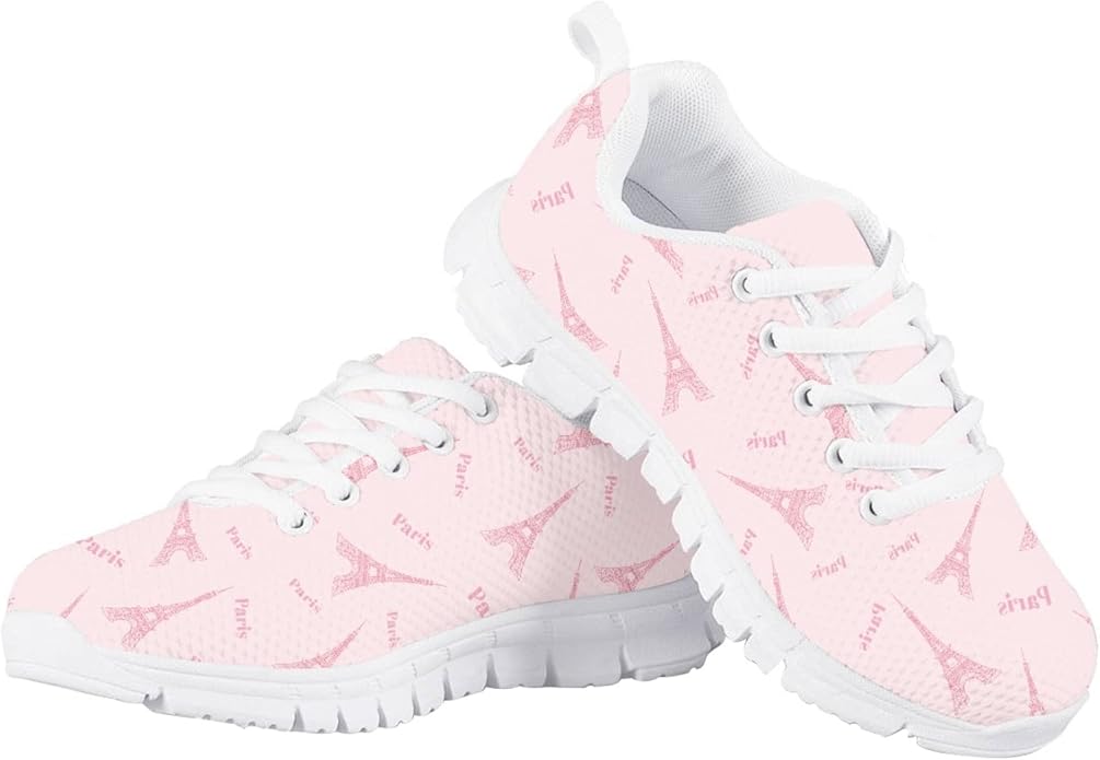 MARSVOVO First Shoes for Walking Boy Girl Athletic Lightweight Flexible Lace-up Breathable Running Shoes Casual Classic Comfortable Non Slip Play Sport Learning to Walk Toddler Girl Sneakers