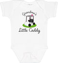 inktastic Grandma's Little Caddy Golf Baby Bodysuit