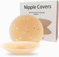 Nipple Covers for Women Reusable Silicone – 3 Pairs Silicone Pasties, Breathable & Sweatproof, with Portable Travel Case