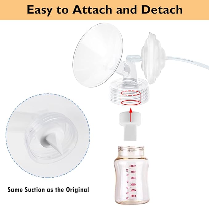 20mm Flange and Duckbill Valve Compatible with Spectra S1 Spectra S2 Spectra9 Plus Synergy Gold Breast Pump, Spectra Pump Parts S2 Parts S2 Accessories Replacement