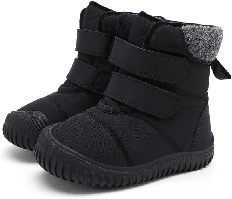 BMCiTYBM Toddler Baby Winter Snow Boots Boy Girl Faux Fur Warm Non Slip First Walking Infant Shoes