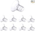 Flange Inserts 20mm 8PCS,Wearable Breast Pump Parts Compatible with Momcozy S12 pro/S9 pro/S12/S9/Medela/Spectra/TSRETE 24mm Breast Pump Shields/Flanges,Reduce 24mm Nipple Tunnel Down to 20mm