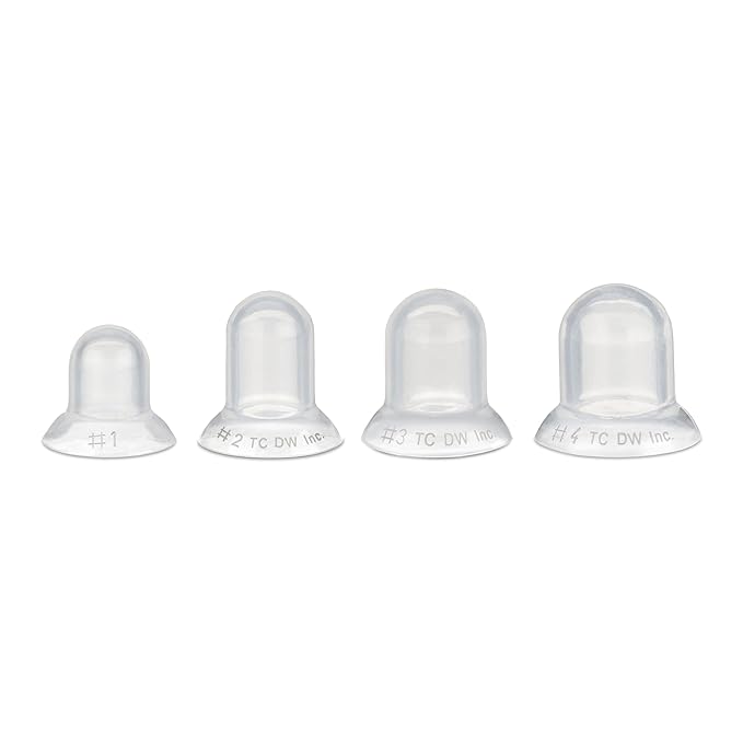 Supple Cups for Flat, Shy and Inverted Nipples (Size 1)