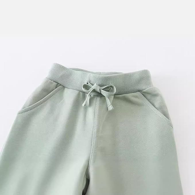 Boys Pants, Toddler 3 Pack Drawstring Elastic Sweatpants Cartoon Active Joggers