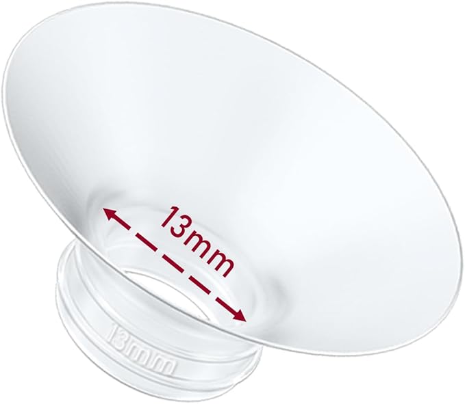 1pcs Breast Pump Flange Insert 13mm Compatible with Momcozy M9/M6/M5/S12 Pro/S9 Pro/V1 Pro/V2 Pro Wearable Breast Pump, Replace for Momcozy Pump Flange Insert, BPA Free, OEM, Not Original Parts