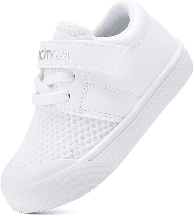 BMCiTYBM Baby Sneakers Girls Boys Lightweight Breathable Mesh First Walkers Shoes 6-24 Months