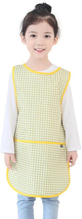 Kids Painting Apron – Waterproof Art Smock for Toddlers & Preschoolers, Messy Play, Baking, Crafts, Cooking, Mealtime