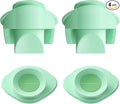 4pcs Duckbill Valves Compatible with Wearable Elvie Breast Pump,for Elvie Breast Pump Replacement Accessories, Silicone BPA Free, Breastfeeding Replacement Parts