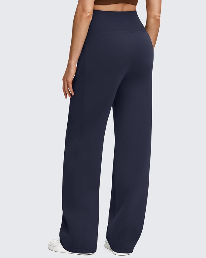 G4Free Smoofit Modal Soft Maternity Pants with Pockets Over The Belly Pregnancy Wide Leg Sweatpants