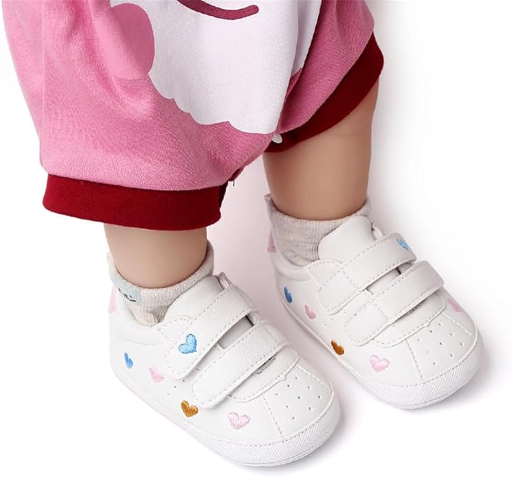 LONSOEN Baby Girls Boys Loafers Prewalker Dress Crib Shoes