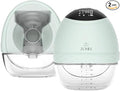 Zomee Fit Wearable Breast Pump, Hands Free Pumping, Portable, Ultra-Low Noise, Double Electric Breast Pump - Holds 6 oz - Wireless Breastpump 2+ Hours of Battery, Leak Proof Anti Backflow System