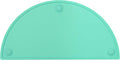 GASARÉ, Extra Large 20 x 11 Inches, Silicone Placemats for Dining Table, Suction Cups, Raised Edges, Non-Slip, Food Grade, BPA Free, Dishwasher Safe, Teal