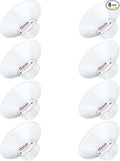 Flange Insert 8PCS 15mm Compatible with Momcozy M9/M6/M5/S12 Pro/V1 Pro/V2 pro, Spectra/Medela/Elvie/NCVI/TSRETE/eufy/Lansinoh/Paruu/MomMed Breast Pump 24mm Shields/Flanges (8pcs-15mm)