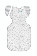 Love to Dream Swaddle UP Transition Bag, Luxuriously Silky Soft Viscose from Bamboo, Baby Sleep Sack, Patented Zip-Off Wings, Snug Fit Helps Calm Startle Reflex, 1.0TOG, Large 19-24 lbs, Cream