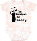 inktastic I'm Grandpa's Lil' Caddy- Golf for Kids Baby Bodysuit