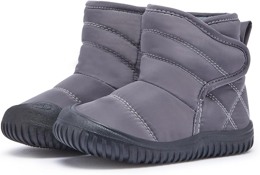 BMCiTYBM Toddler Baby Snow Boots Winter Shoes Boys Girls Cold Weather Baby Faux Fur Shoes