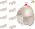 8pcs Breast Pump Spout Cap for eufy Wearable Breast Pump S1 Pro/S1/E20/E10, Replace Spout Cover for eufy Pump, Made by BDICOVE, Not Original eufy Parts