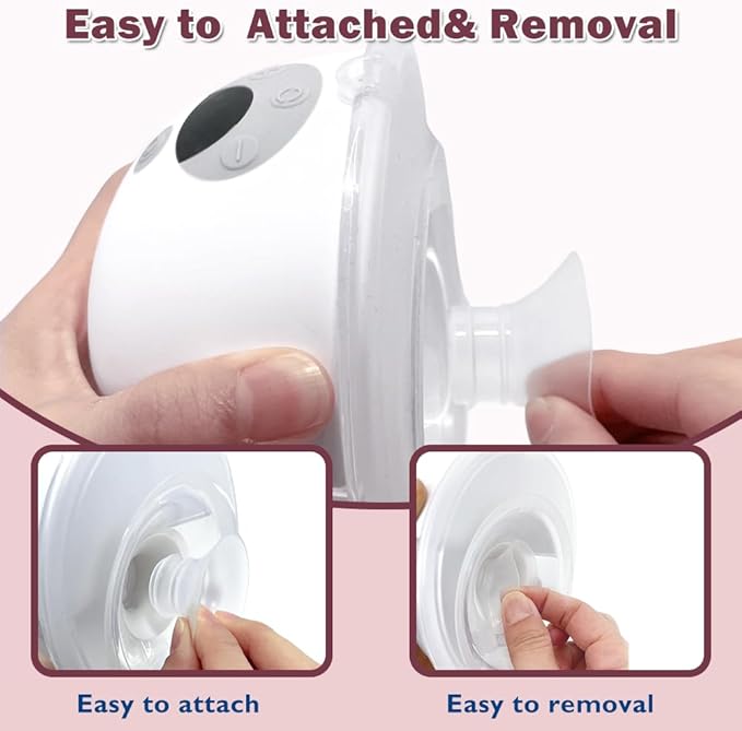 Flange Insert 15/17/19/21mm 8pcs Compatible with Momcozy M5/M9/M6/S12 Pro/V1 Pro/V2 Pro,for Spectra/Medela/MomMed/eufy/Lansinoh/Elvie Breast Pump, Fit for 24mm Flange/Shield of Most Pumps