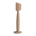 mushie Diaper Cream Applicator Soft Silicone with Suction Base (Natural)