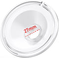 1pcs Silicone Flange 27mm Compatible with Momcozy S12 Pro/S9 Pro/TSRETE S12/kmaier S12 Breast Pump，Flange Wearable Breast Pump Replacement Accessories,Shield 27mm Flange Parts