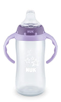 NUK Large Learner Tritan Cup, 10 oz, 8+ Months – BPA Free, Spill Proof Sippy Cup