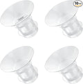 Flange Inserts 16mm for Medela,Spectra 24mm Shields/Flanges,Compatible with Momcozy M9/M5/M6/S12 Pro/S9 Pro Wearable Breast Pump,Reduce 24mm Nipple Tunnel Down to 16mm,4PCS