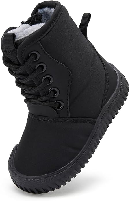 BMCiTYBM Toddler Baby Winter Snow Boots Boy Girl Faux Fur Warm Non Slip First Walking Infant Shoes