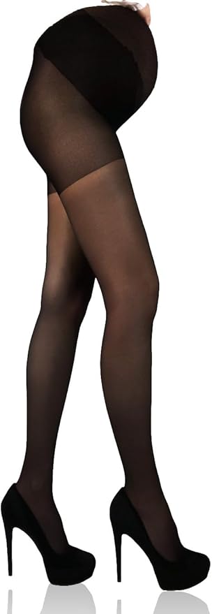 Mila Marutti Maternity Tights for Women - Premium Pregnancy Tights - Pantyhose for Pregnant Women