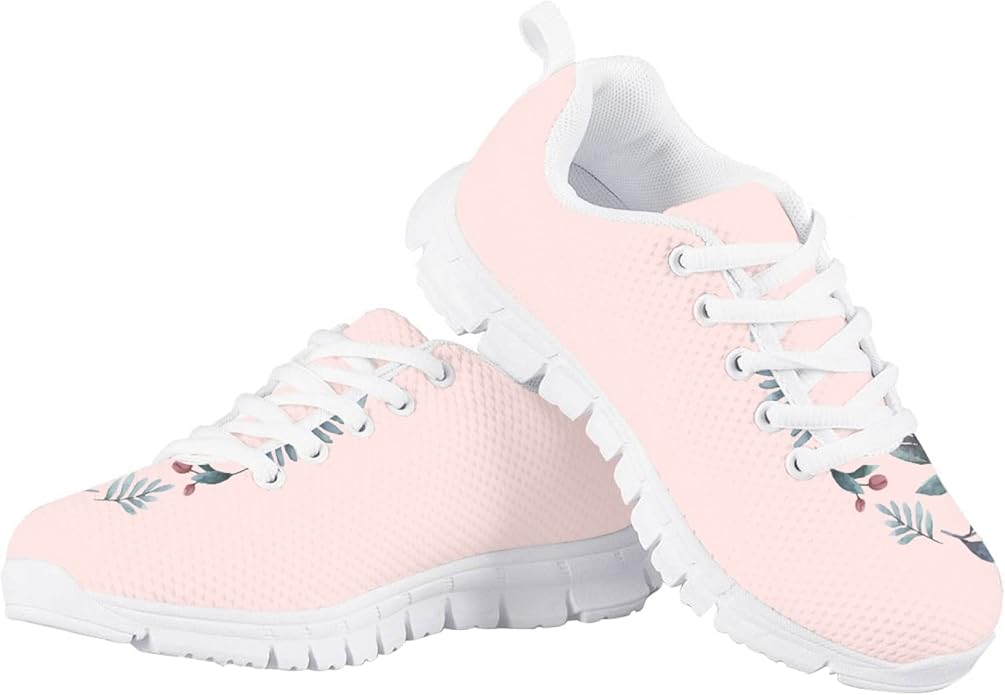 MARSVOVO First Shoes for Walking Boy Girl Athletic Lightweight Flexible Lace-up Breathable Running Shoes Casual Classic Comfortable Non Slip Play Sport Learning to Walk Toddler Girl Sneakers