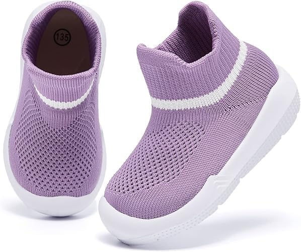 MORENDL Toddler Sock Shoes Baby Walking Shoes Infant Slippers Boys & Girls Non-Slip Sneakers