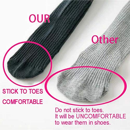 CECORC Baby Girls Tights Toddler Cable Knit Leggings Thick Cotton Infant Stockings Pantyhose 1-10T