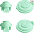 2pcs Duckbill Valves and 2pcs Pump Seals Diaphragm Compatible with Elvie Breast Pump, Replace for Elvie Pump Valves and Diaphragm, Pump Seal Used for Original Flange, Not Original Parts