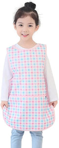 Kids Painting Apron – Waterproof Art Smock for Toddlers & Preschoolers, Messy Play, Baking, Crafts, Cooking, Mealtime