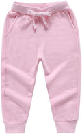 CuteOn Unisex Toddler Jogger Pants Kids Cotton Elastic Waist Winter Baby Sweatpants Pants 1-5Years