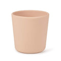 Silicone Toddler Cup 5 oz, First Open Cup for Toddlers 1-3 years old, Unbreakable, Non-Smell, Anti-Slip, Dishwasher Safe (Orange)