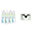 Dr. Brown’s Anti-Colic Options+ Narrow Baby Bottles, 4oz 4-Pack and Infant Gripebelt for Natural Colic Gas and Upset Stomach Relief in Babies and Toddlers, 0-3m, Lamb