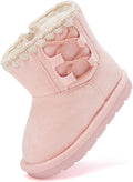 BMCiTYBM Girls Boys Snow Boots Warm Winter Fur Lined Baby Shoes (Infant/Toddler/Little Kid)