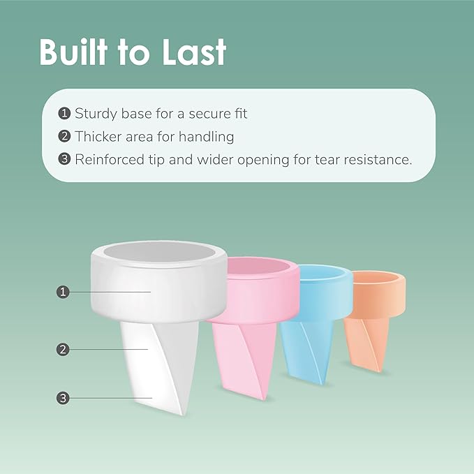 Maymom Pump Parts Compatible with Spectra S1 Spectra S2 Spectra Incl Duckbill Valve Replace Spectra Duckbill Valve Spectra S2 Replacement Parts Not Original Spectra Pump Parts (8 Duckbill 2 Membrane)